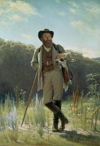 Portret van Ivan Ivanovich Shishkin (1832-98), 1873
